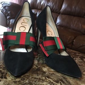 Black Gucci Pumps